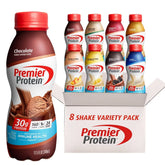 Premier Protein Nutritional Shake Variety Pack Non-Caffeinated - 11.5 fl oz/8pk: Keto Certified, Gluten-Free, 30g Milk Protein, Ready to Drink