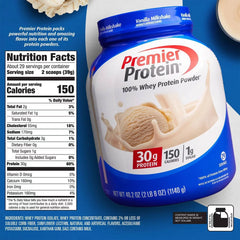 Premier Protein 100% Whey Protein Powder - Vanilla - 40.2oz/29 Servings