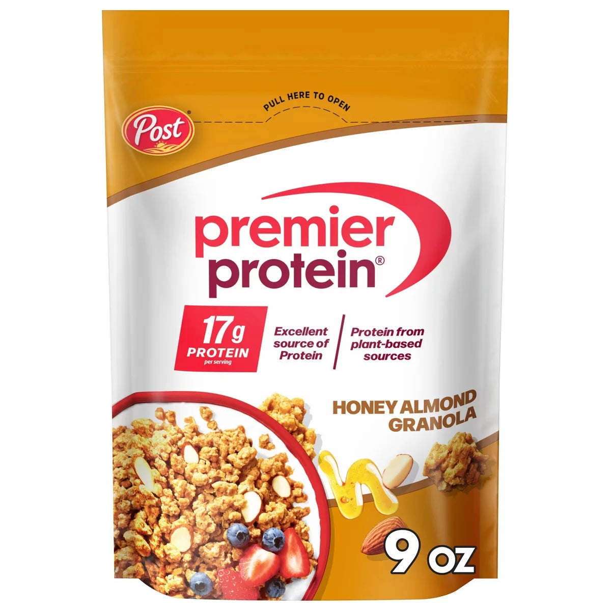 Post Premier Protein Honey Almond Granola - 9oz