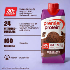 Premier Protein 30g Protein Shake - Chocolate